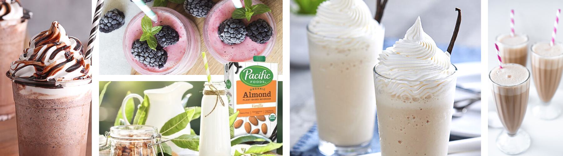 Blended beverages and barista milks